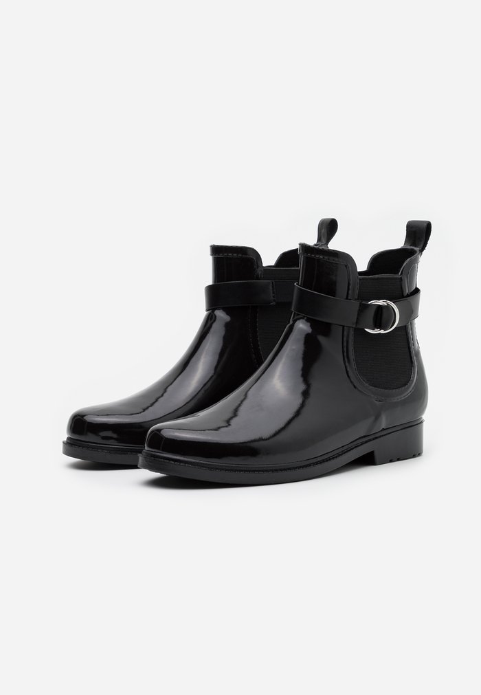 Bottines Anna Field Plates Slip on Noir Femme | KOG-5150422